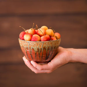 Cereal Bowl / Soup Bowl - Rustic Red