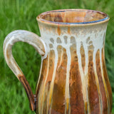 15 oz. Curved Ceramic Mug - Golden Amber