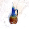 Olive Oil Dispenser Bottle - Amber Blue