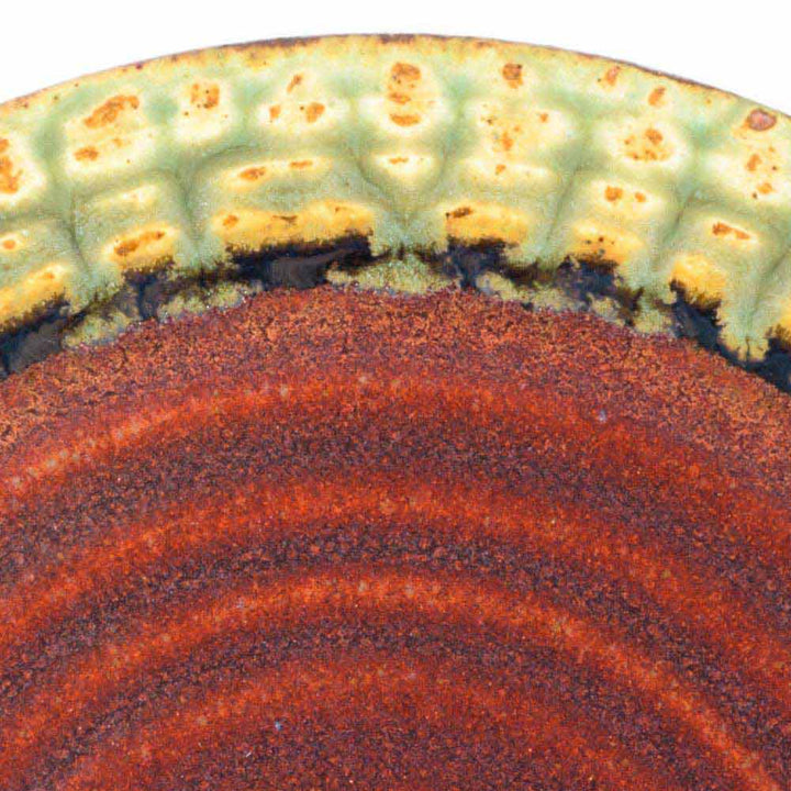 Purchase Rustic Red Handmade Ceramic Dinner Plate - 9 - Blanket Creek Pottery 