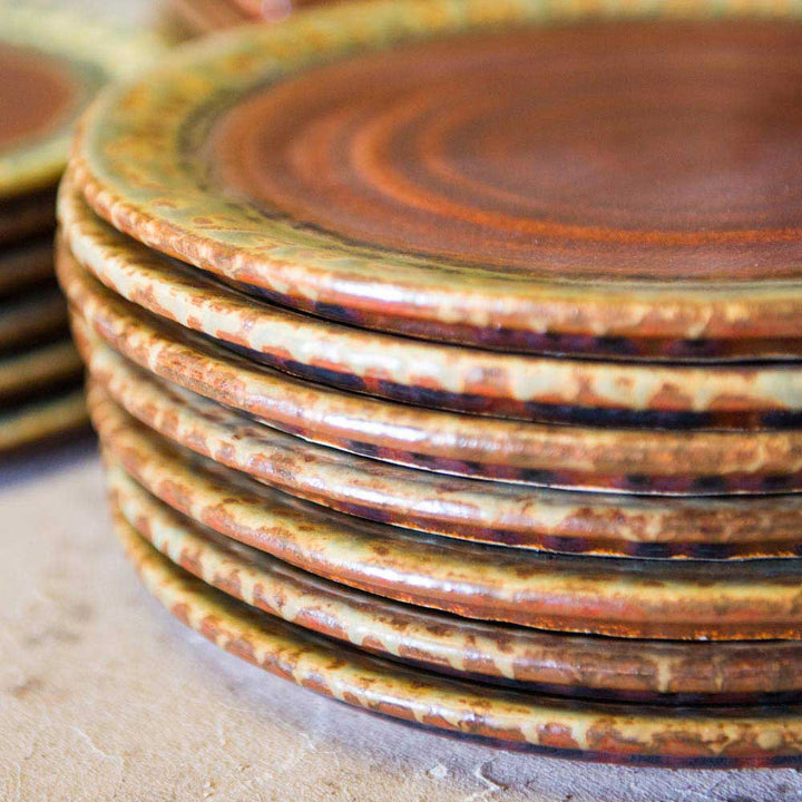 Purchase Rustic Red Handmade Ceramic Dinner Plate - 8 - Blanket Creek Pottery 