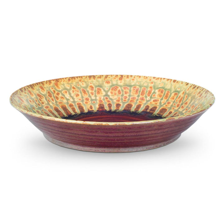 Buy Rustic Red Handmade Ceramic Pasta Serving Bowl - 2 - Blanket Creek Pottery 