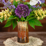 13 oz. Ceramic Tumbler / Vase - Golden Amber