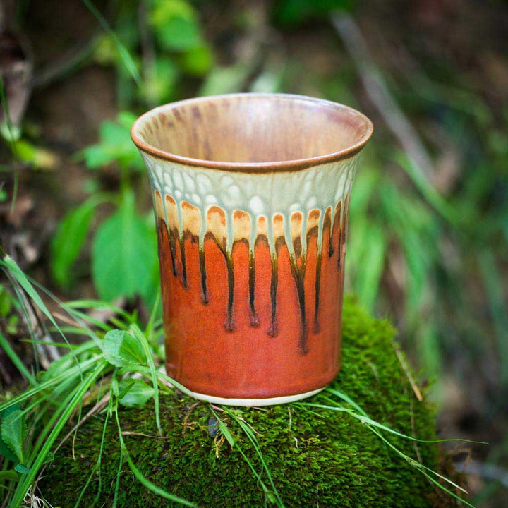 Purchase Rustic Red Ceramic Utensil Holder - 5 - Blanket Creek Pottery 