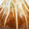 Tall Ceramic Bud Vase - Golden Amber