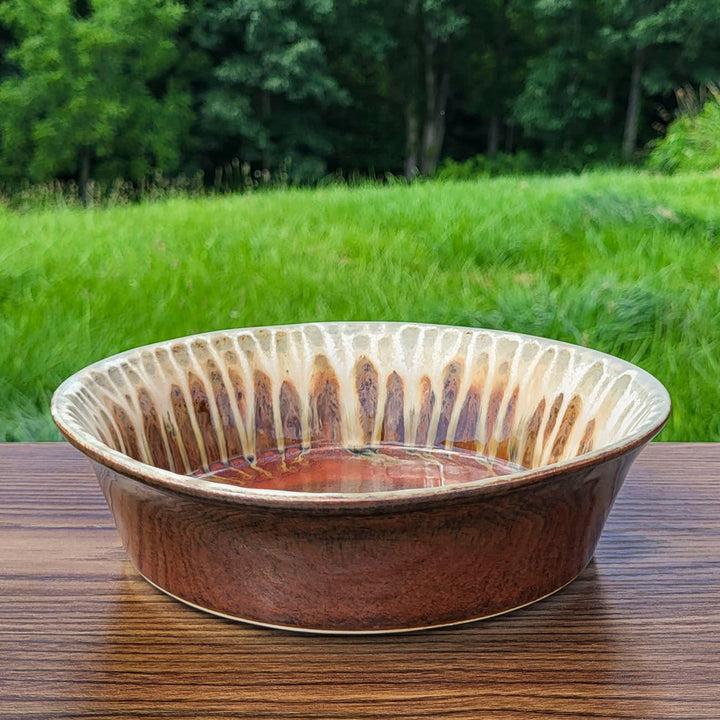 Buy Golden Amber Ceramic Pasta Bowl / Small Baking Dish - 3 - Blanket Creek Pottery 