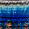 Large 1 gal. Ceramic Serving Bowl - Amber Blue