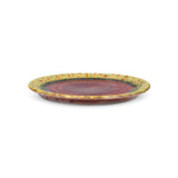 Ceramic Lunch Plate - Rustic Red