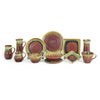 13 oz. Ceramic Tumbler / Vase - Rustic Red