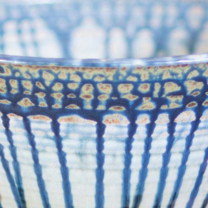 Buy Large 1 gal. Blue Mint Green Ceramic Serving Bowl - 3 - Blanket Creek Pottery 