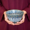 Ceramic Cereal Bowl / Soup Bowl - Blue Mint Green