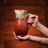 Large 2.5 qt. Ceramic Pitcher - Rustic Red