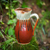 Large 2.5 qt. Ceramic Pitcher - Rustic Red