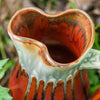 Large 2.5 qt. Ceramic Pitcher - Rustic Red